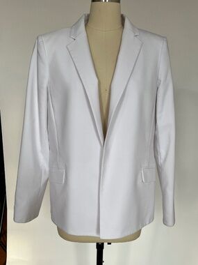 White Calvin Klein Blazer size 14